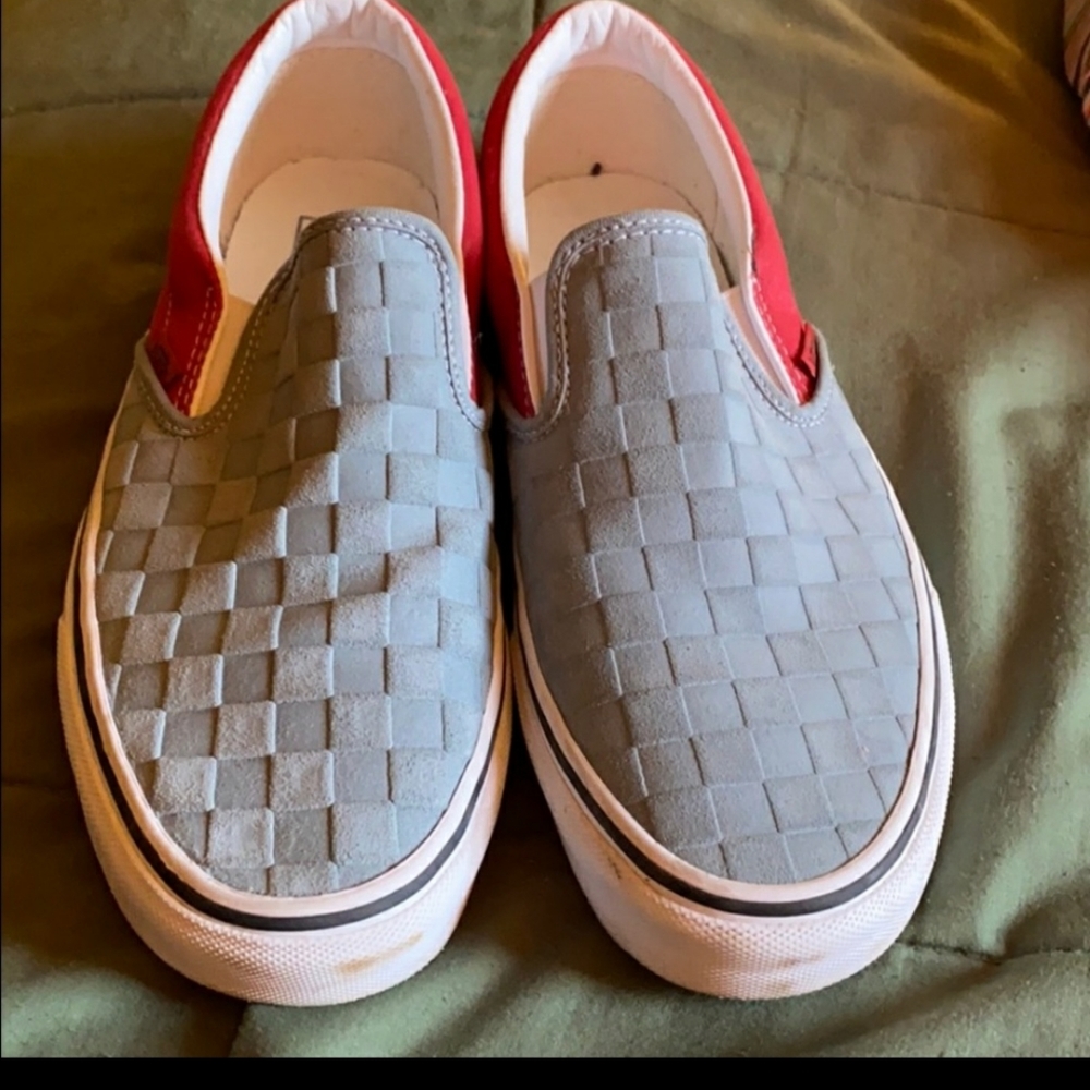 Vans suede checkers